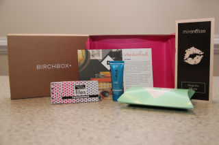 An example of a monthly beauty box