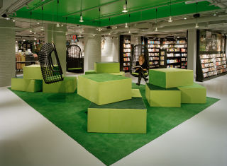 Blink reinvented the traditional bookshop with this wonderful design for Akademibokhandeln in Stockholm