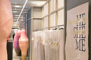 Agender is an innovative unisex collection and installation at Selfridges
