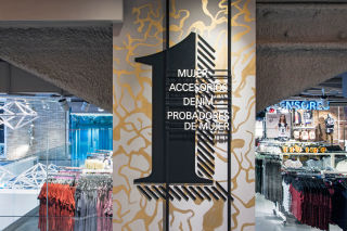 Small or large, every element of the store has been augmented with artistic appeal