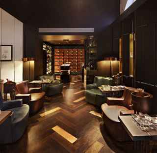Household designed the stunning Dunhill tobacconist in London