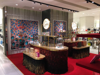A pop up for Christian Louboutin in Isetan, Tokyo