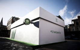 Stan Smith 'shoe box' immersive and digitally enhanced pop-up for Adidas.
