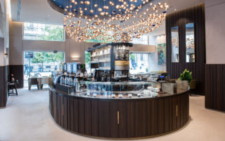 JHP's concept for Lavazza's Milan café was to go beyond the stylistic waves of coffee presentation and celebrate Lavazza’s authenticity and spirit of innovation