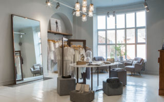 Mint Velvet's York store maximises the original architecture of the space, whilst maintaining the brand aesthetics