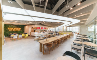 The 'Garden of Heaven' premium coffee experience is currently being rolled out across Lotte's retail estate throughout Asia