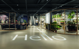 As well as the interior design, Interstore was responsible for the the store layout, in-store communication and VM of the Swiss furniture store Interio