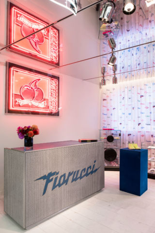 Thier concept for Fioruccu is celebration of classic heritage of the brand, with its vision for a cheeky and cheerful utopia