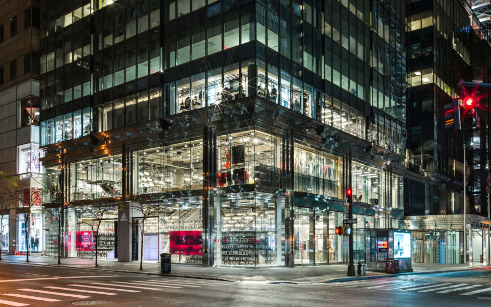 Adidas Flagship, NYC Echochamber