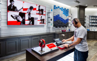 Verizon's lifestyle concept provides a step change in telecoms retailing, connecting with their consumers needs on a more personal level