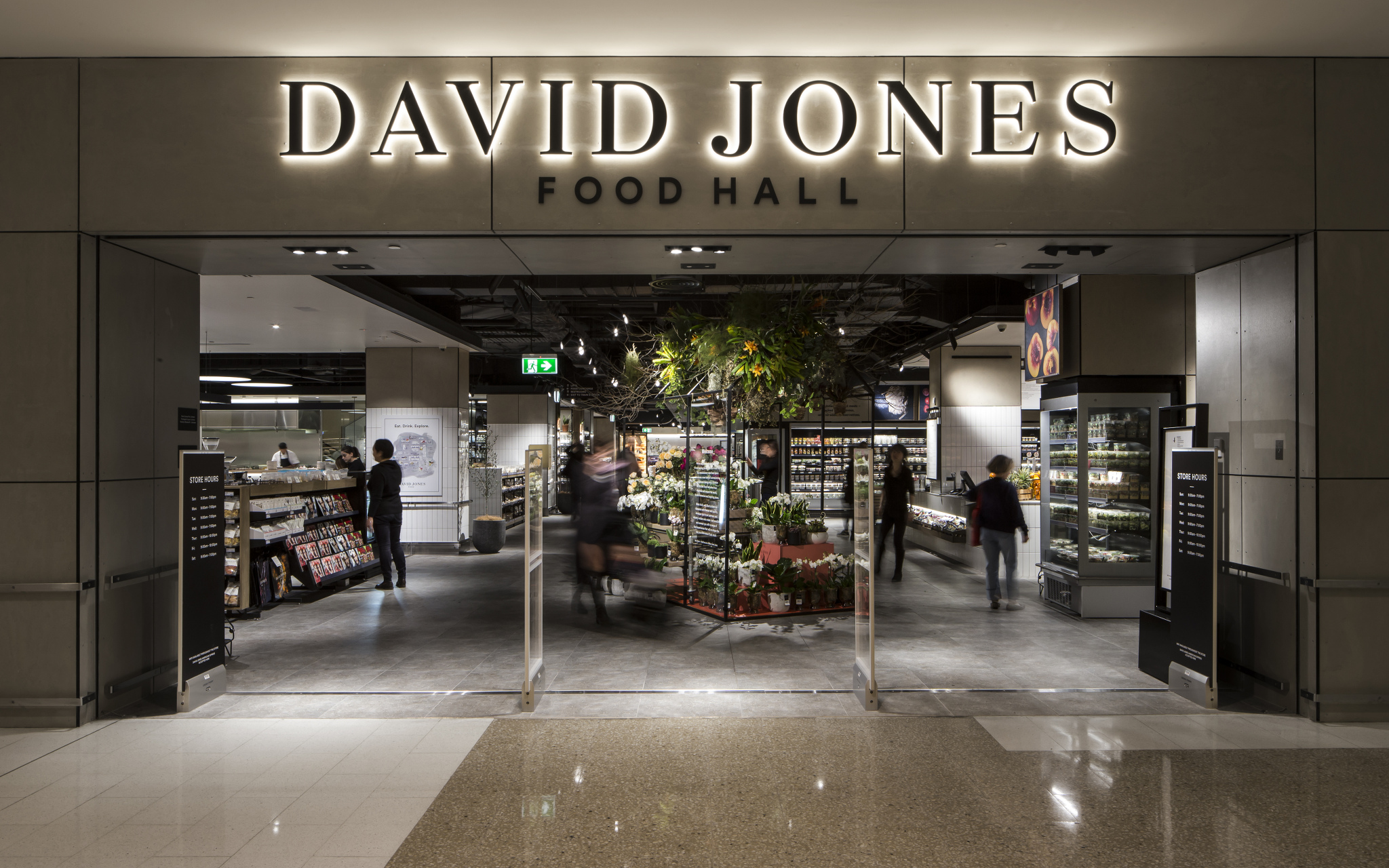 David Jones Food Hall Refurbishment, Elizabeth Street, Sydney