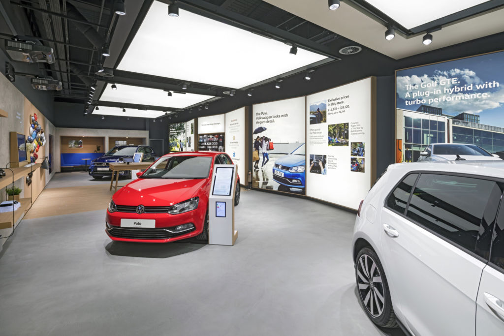 Volkswagen Showroom Store, Birmingham, UK | Echochamber