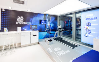 Since inclusion in ASICS stores gait analysis has become a 'must have' for any store serious about selling running shoes