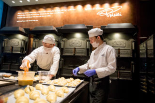 More than 80 menu items are baked fresh onsite daily.
