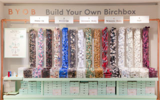 Playful 'Pick'n'Mix' in Birchbox's first UK store