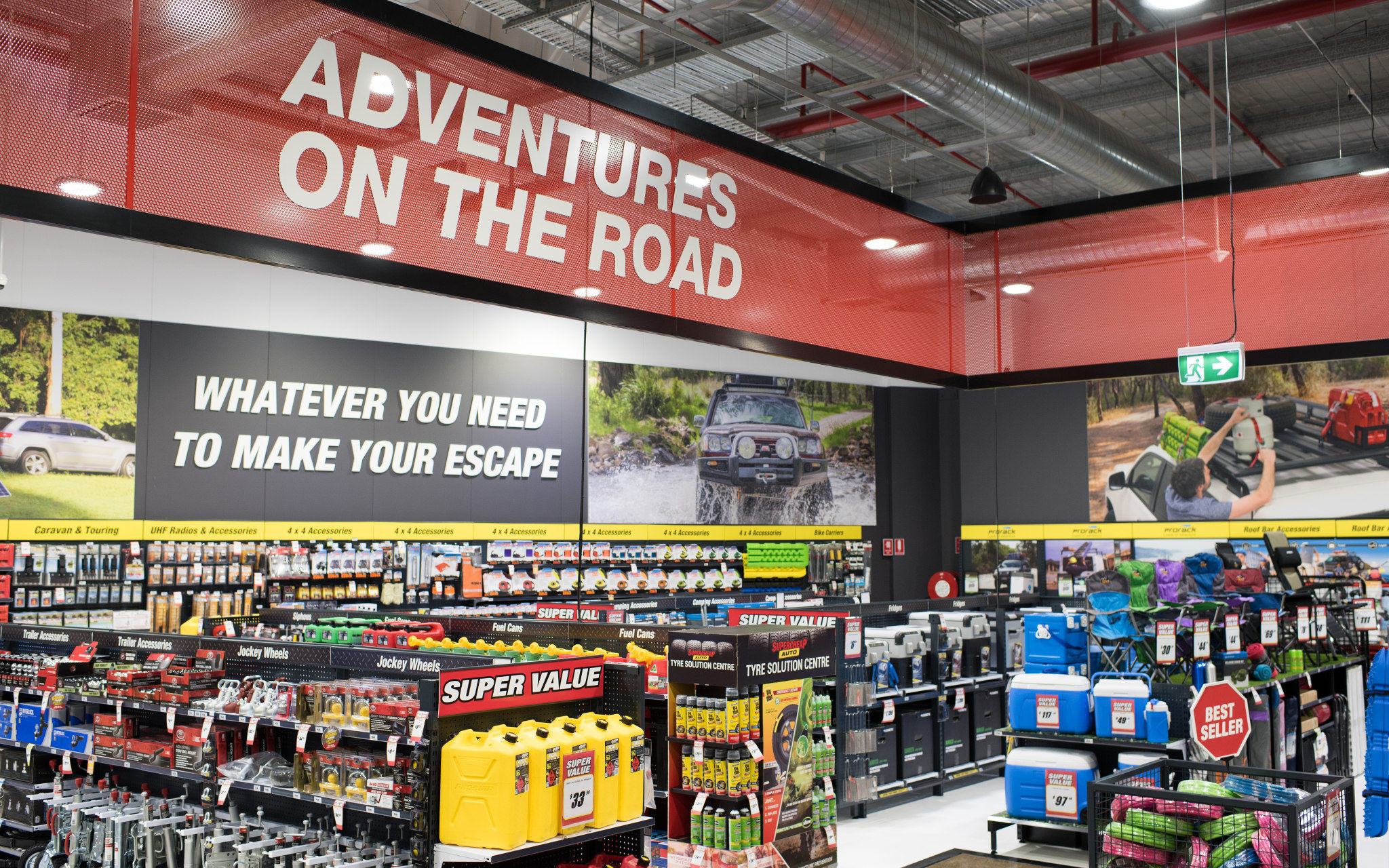 Supercheap Auto Flagship, Sydney, Australia Echochamber