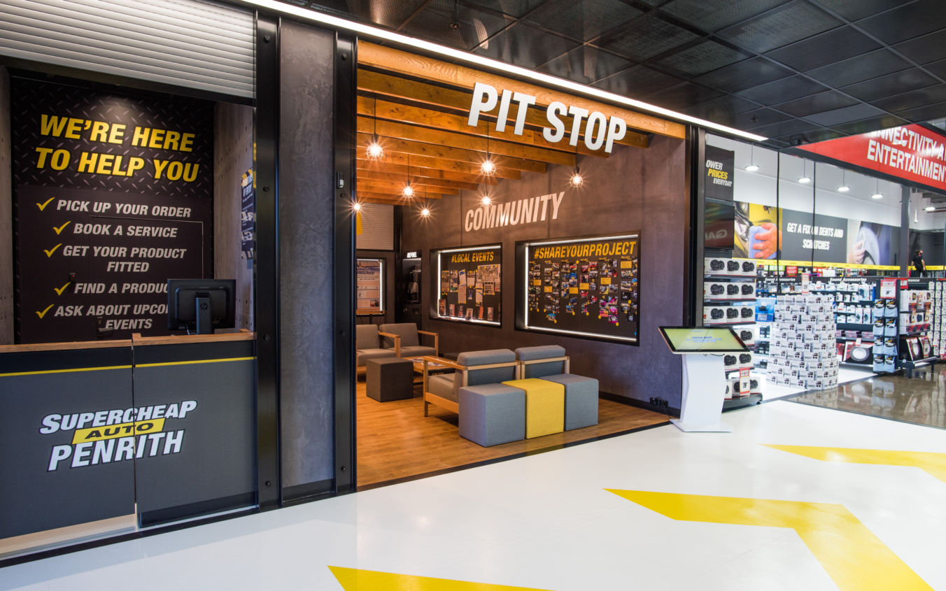 Supercheap Auto Flagship, Sydney, Australia Echochamber Supercheap Auto Flagship, Sydney, Australia Echochamber