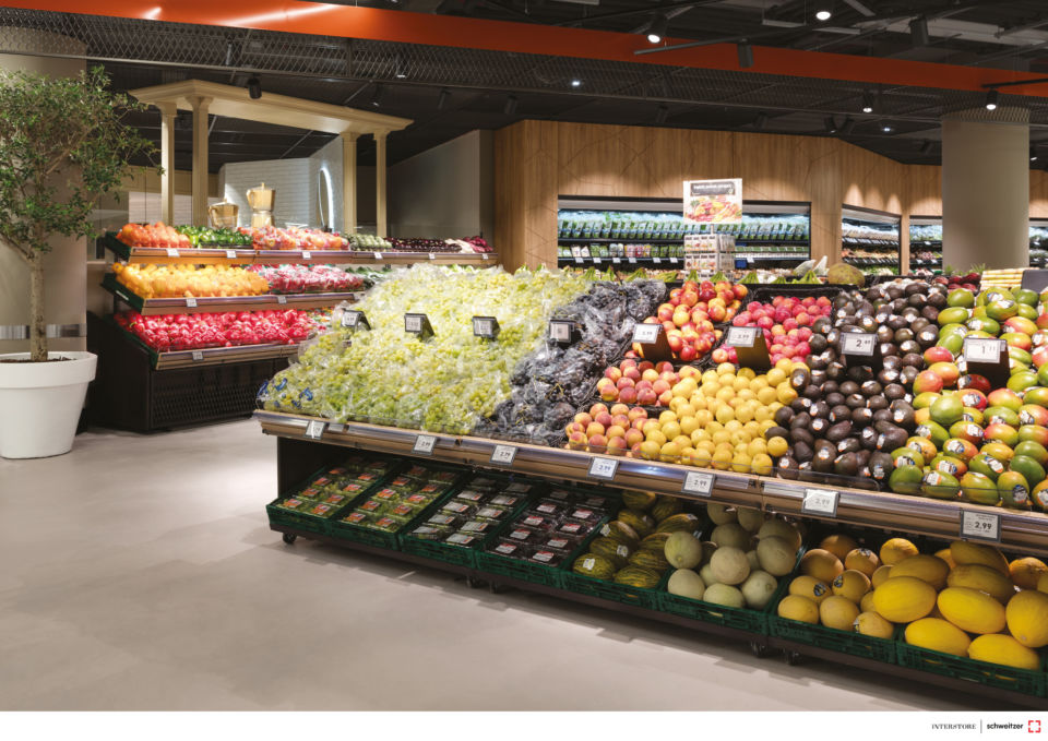 Edeka Supermarket Food Hall, Dusseldorf, Germany Echochamber