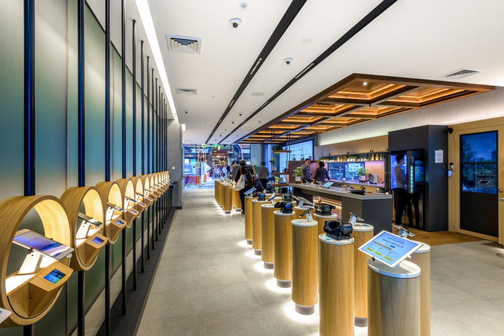 Optus 'Yes' flagship, Sydney | Echochamber