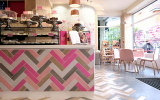 The Hummingbird Bakery, saw RPA evolving the brand concept with a lighter, more natural Skandi feel, mixed with shades of brand pinks