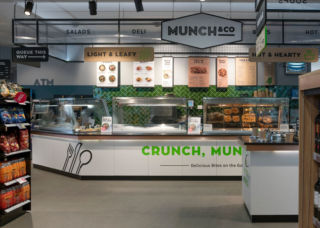 The new interior and graphic provide a fresh look to Munch & Co deli offer in Daybreak convenience stores