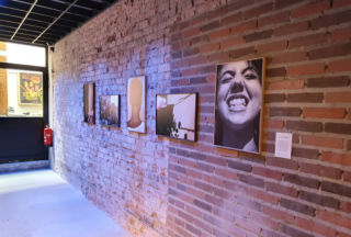 There are gallery-like spaces displaying work by local artists, everything from the seating to the tables are for sale. 