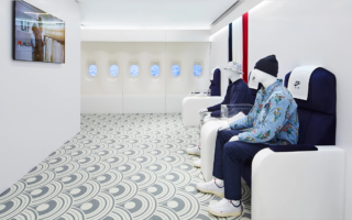 The activation space in the basement hosts events, launches, promotions and brand collaborations such as this one with Nike Airforce.