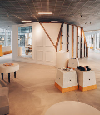 The new Rue de Rivoli side of La Samaritaine features a 'concept store' with contemporary fixtures and collections targeting a younger audience. 