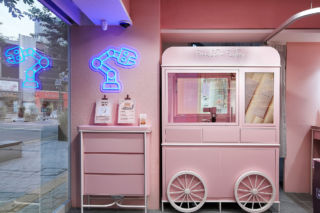We love the playful product personalisation and robotic delivery in Etude House's flagship store in Seoul.