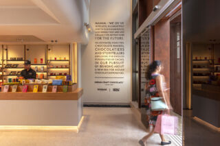 Manam Chocolate's mission statement and philosophy underpins every part of the retail experience. Photo Pankaj Anan