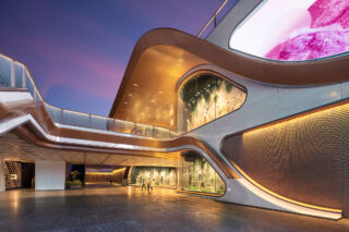 A striking immersive facade for the SKP department store